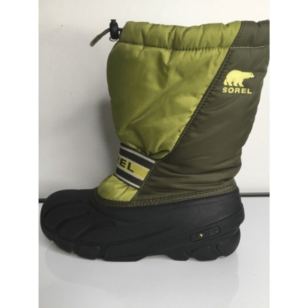 Sorel Adjustable Insulated‎ Waterproof Mid Calf Winter Boots Women 6 Vietnam